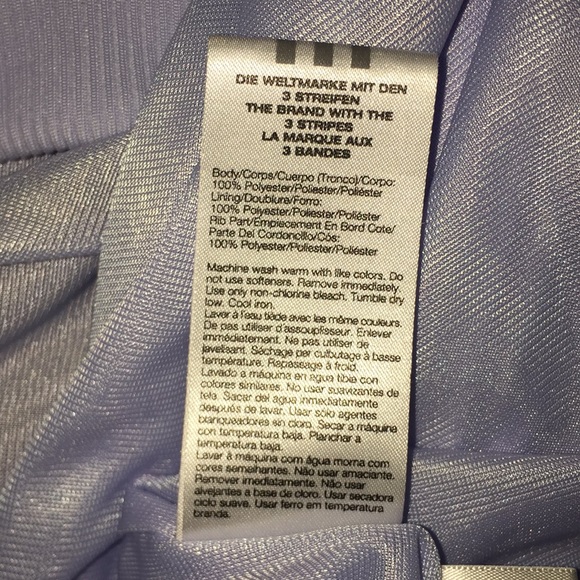 Adidas Zippered Lightweight Athletic Jacket - Picture 6 of 7